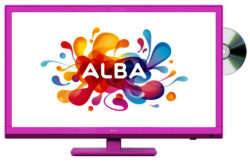 ALBA 24' HD Ready LED TV/DVD COMBI PINK